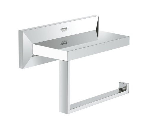 Grohe 40499 SPA Allure Brill. Toilet Roll Holder 40499000 Bathroomsuites, Allure Brilliant Paper Holder w/o cover Grohe 40499 SPA Allure Brilliant  Toilet Roll Holder 40499000