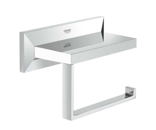 Grohe 40499 SPA Allure Brill. Toilet Roll Holder 40499000 Bathroomsuites, Allure Brilliant Paper Holder w/o cover Grohe 40499 SPA Allure Brilliant  Toilet Roll Holder 40499000