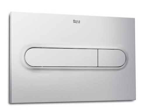 Roca operating plate P1 Matt/Chrome-A890095002