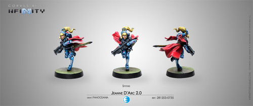 PanOceania Hero, Jeanne d'Arc 2.0 (Mobility Armor)