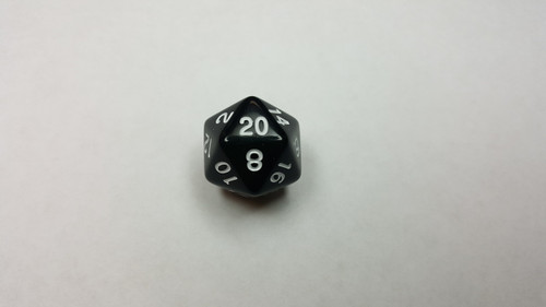 D20 (black)