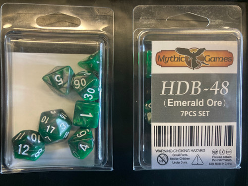 7 die set - Emerald Ore