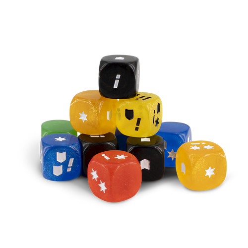 Infinity HexaDome Legends Frost Dice Set