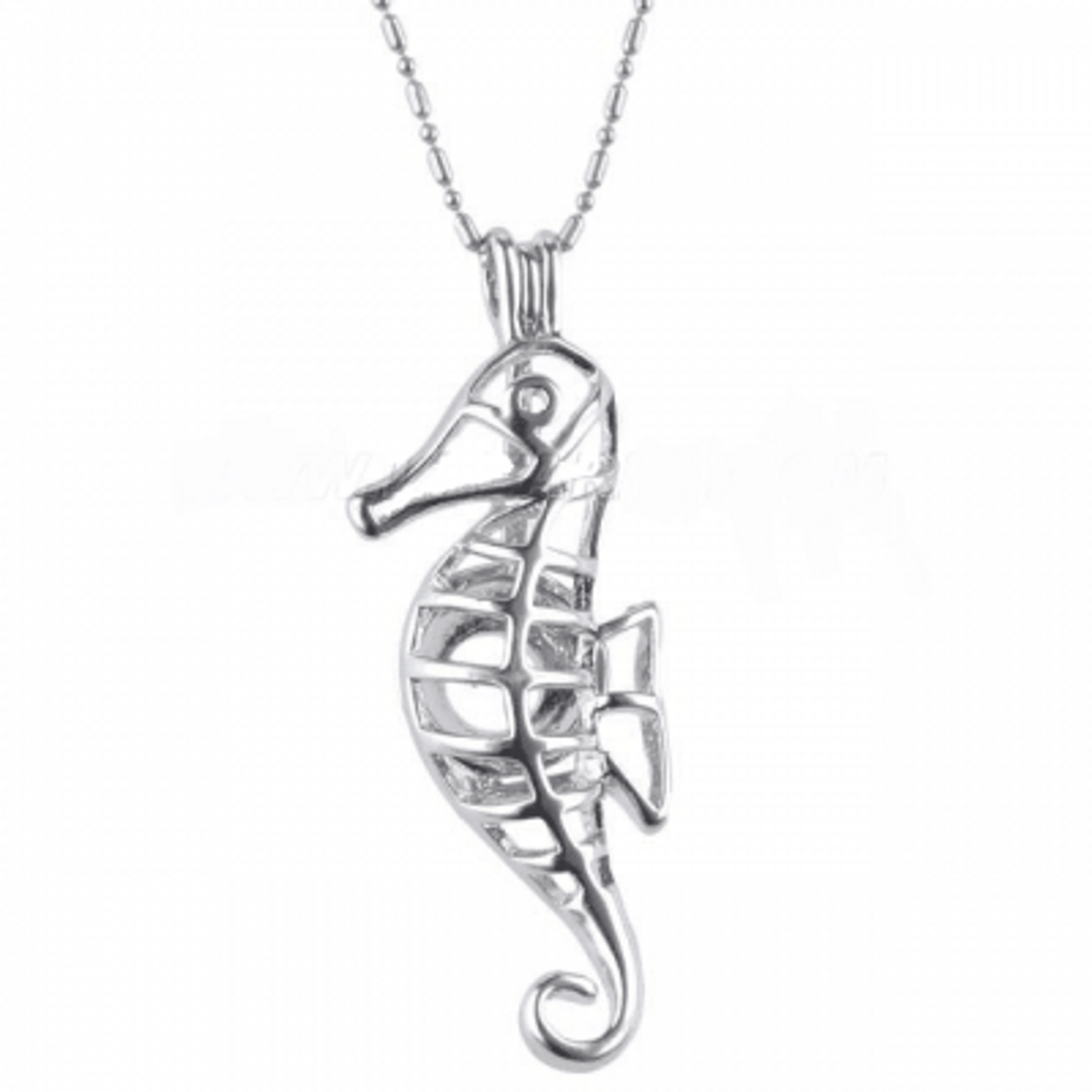 Opal Seahorse 925 Sterling Silver Necklace – Love & Light Specialty Boutique