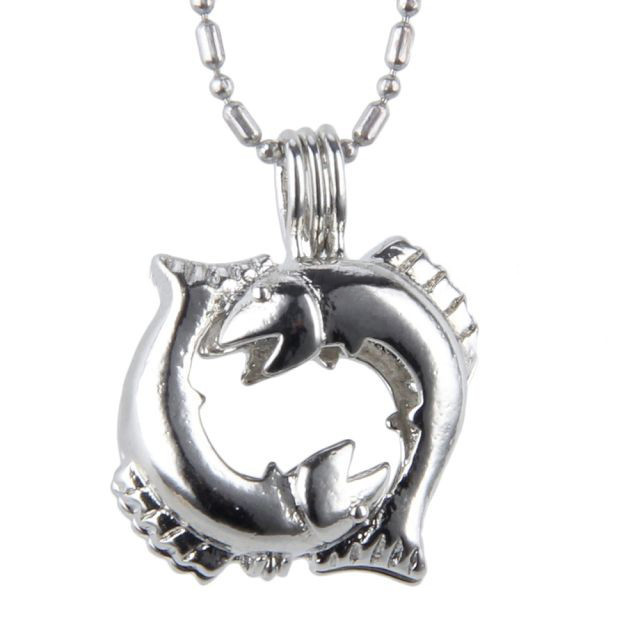 Pearl in Oyster Gift Set w/Pisces Zodiac Pendant