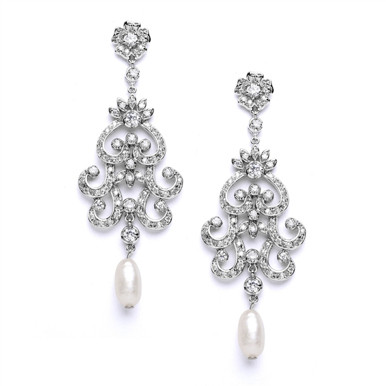 Ad Bridal Earrings – Taha Jewelry