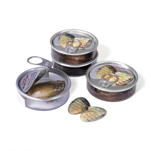 Set of 5 Freshwater Pearl Oysters in Can