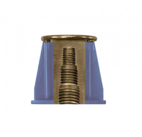 FOR TIMBER DECK BLUE BANGER HANGER INSERT M8, M10 & M12 - Cost Less Bolts