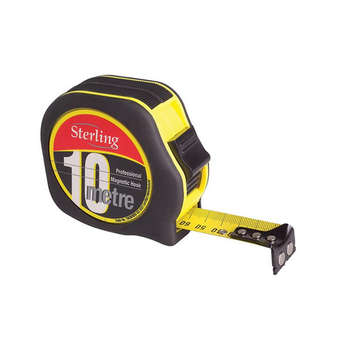 10m/33ft x 25mm Professional Tape Measure