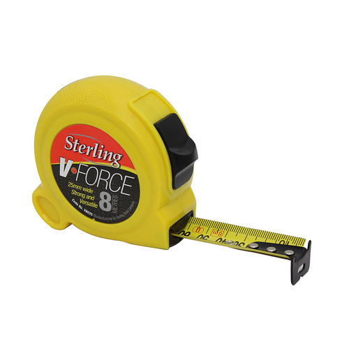 Tape Measure 8M x 25mm Metric