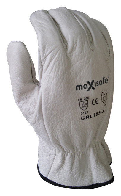 FUR LINED PREMIUM COW LEATHER RIGGER GLOVE