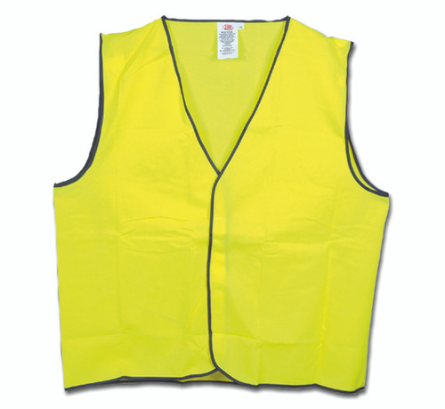 HIVIS YELLOW SAFETY VEST DAY USE CLASS D