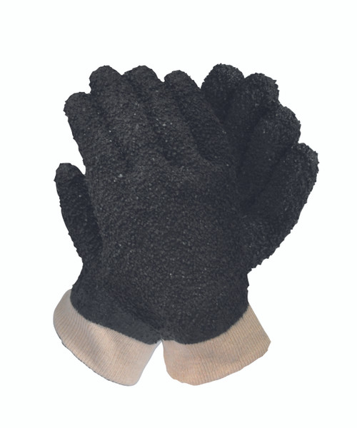 GRIZZLY BLACK PVC DEBUDDING GLOVE ONE SIZE FITS ALL