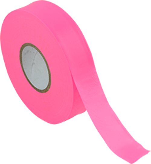 FLUORO PINK FLAGGING TAPE