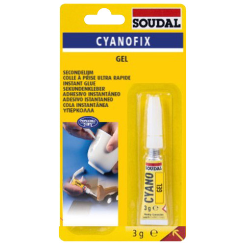 CYANOFIX GEL BLISTER SUPERGLUE 3gr