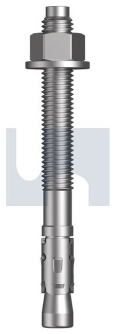 MECHANICAL GALVANISED THROUGH - TRU BOLTS CL5.8 HOBSON