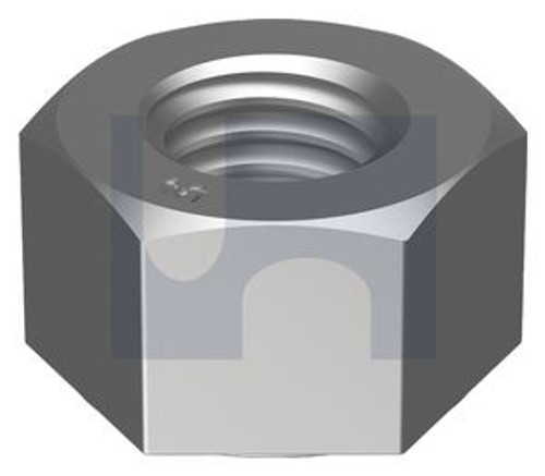 ZINC PLATED GR2H HEAVY HEX NUT ASTM A194 UNC