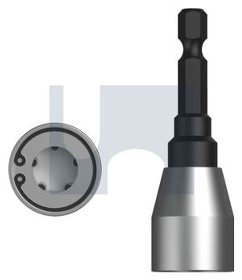 THREADED ROD INSTALLATION SOCKET BIT