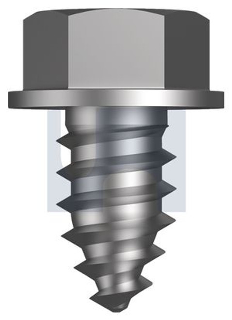 BLUNT POINT DUCT SCREW HEX FLANGE HEAD HVAC 10.5mm x 25mm