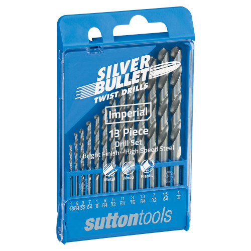 JOBBER DRILL SET HSS SILVER BULLET IMPERIAL