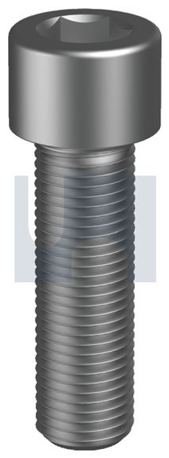 PLAIN - NO COATING SOCKET HEAD CAP SCREW *METRIC FINE* 