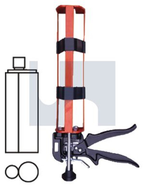 CARTRIDGE GUNS FOR CHEMICAL ADHESIVE 385-585ml DOUBLE BARREL