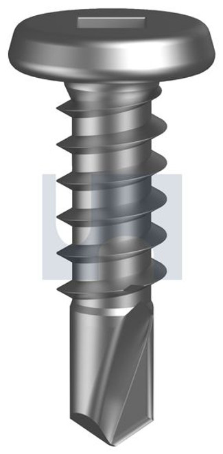 STAINLESS 304 METAL SDS FLAT HEAD SQUARE DRIVE #10-16 x 16