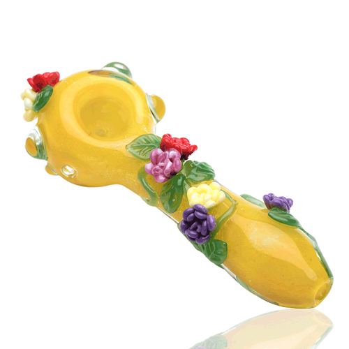 Empire Glassworks Small Sunshine Garden Spoon Pipe | IWG