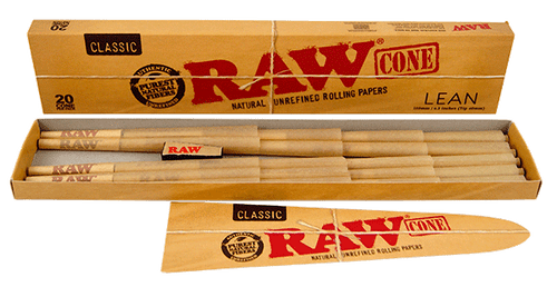 Raw Cones Lean 110 mm 12 pack