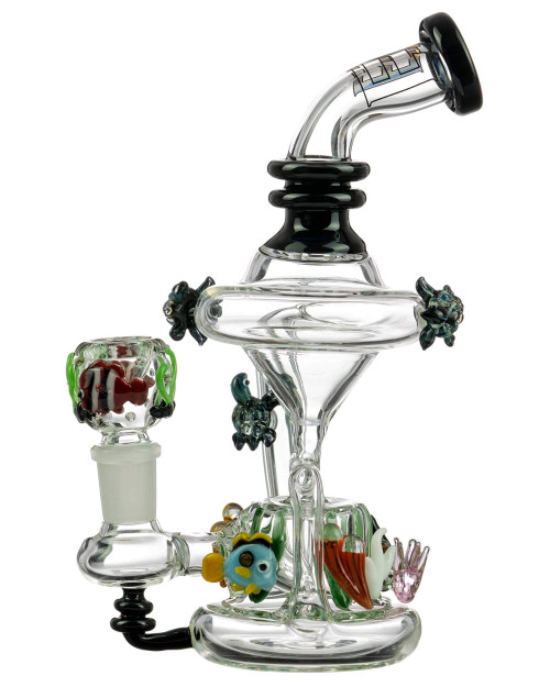 Wholesale Empire Glassworks East Australian Current Recycler | IWG Wholesale Empire Glassworks East Australian Current Recycler | IWG