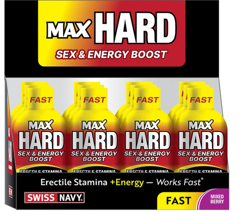 Swiss Navy Max Hard Sex & Energy Boost Swiss Navy Max Hard Sex & Energy Boost