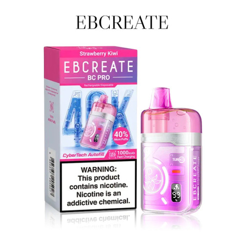 EBCREATE BC Pro 40000 Puffs 5ct/Display