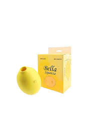 Bella Squeeze - Lemon Vibrating Clitoral Stimulator