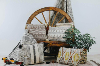 Tribal-Inspired Textiles: Indian Block Print Collection