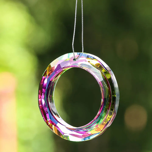 50mm Circle Crystal Rainbow Maker Suncatcher