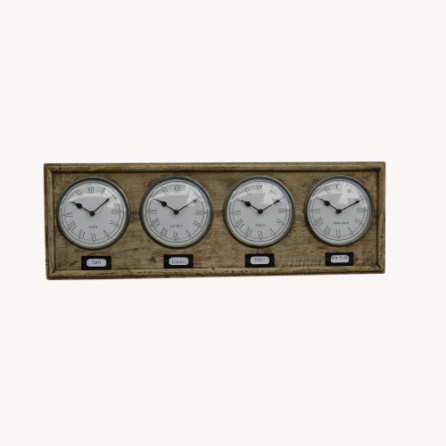 TIME OF THE WORLD CLOCK