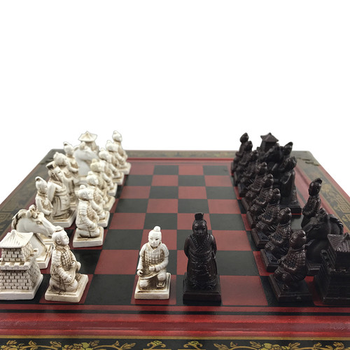 Chinese Warrior Chess Set