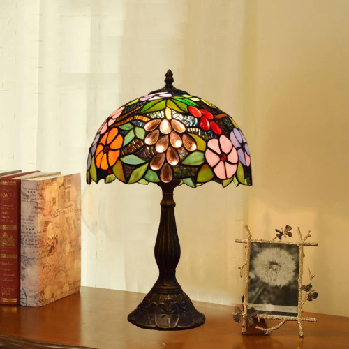 Classic Turkish Tiffany Dragonfly Lamp