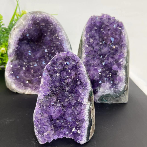 Raw Quartz Geode for Chakra Healing