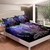 Starry Sky Universe Print Fitted Bedding Set (150x200x30cm)