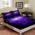 Starry Sky Universe Print Fitted Bedding Set (150x200x30cm)