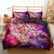 Bohemian Galaxy Print Chic Microfiber Bedding Set (173x218cm 2pcs)