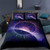 Bohemian Galaxy Print Chic Microfiber Bedding Set (200x230cm 3pcs)