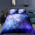 Bohemian Galaxy Print Chic Microfiber Bedding Set (200x230cm 3pcs)