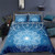 Bohemian Galaxy Print Chic Microfiber Bedding Set (264x228cm 3pcs)
