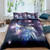 Colorful Skull Galaxy Duvet Cover Set (264x228cm 3pcs)