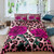 Colorful Skull Galaxy Duvet Cover Set (210x210cm 3pcs)