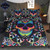 Colorful Skull Galaxy Duvet Cover Set (210x210cm 3pcs)