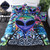 Colorful Skull Galaxy Duvet Cover Set (210x210cm 3pcs)