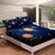 Soft Galaxy Purple Space Breathable Bedding Set -